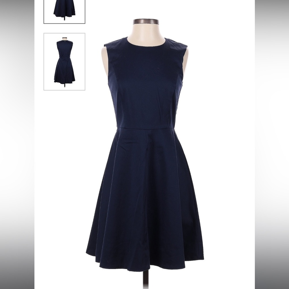 Draper James Navy A-line Dress